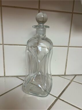 Vintage Danish Kluk Kluk Holmegaard Decanter